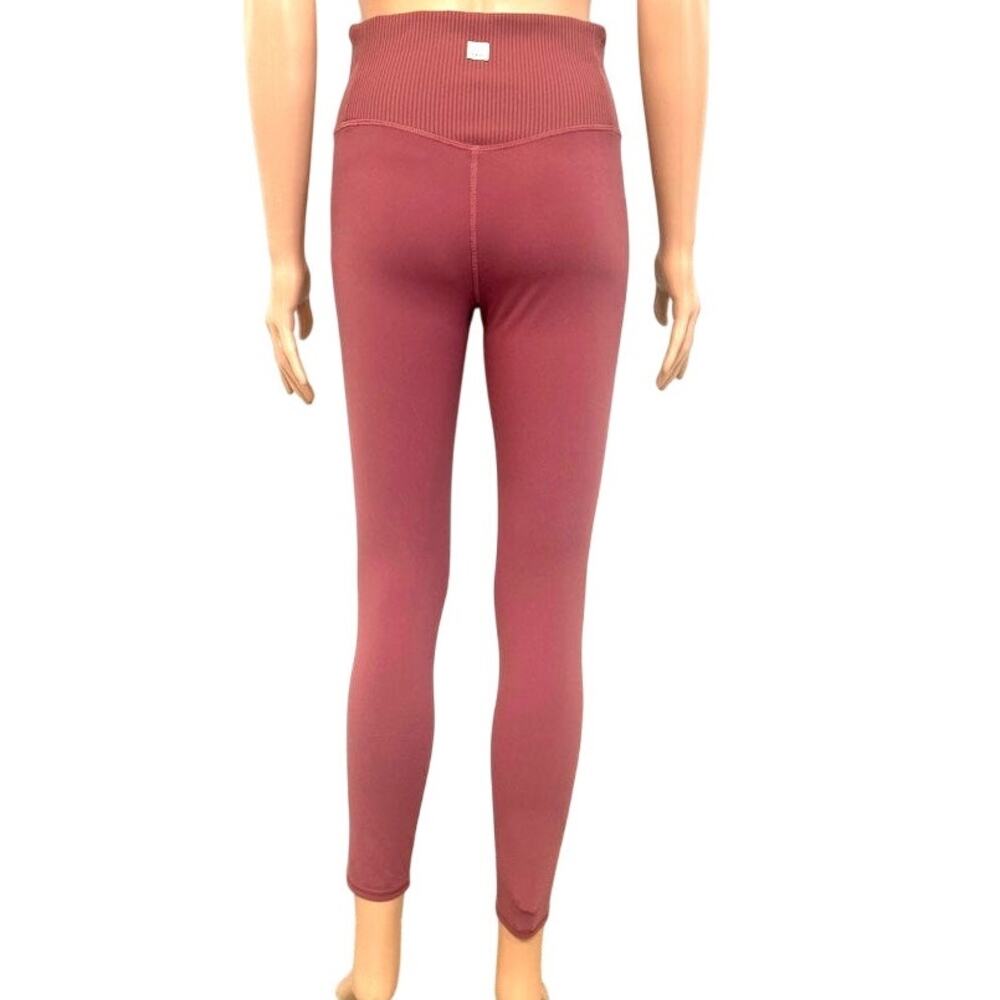 Vuori medium ribbed high rise athletic active leggings P2 3663